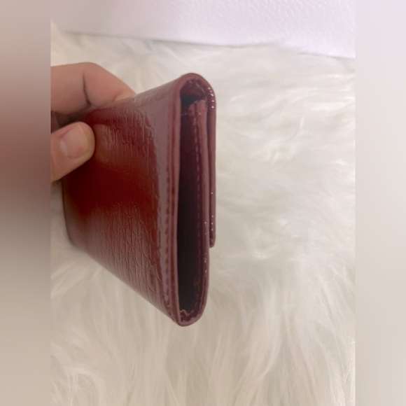 🔥Full Set🔥 Christian Dior Patent Leather Card Holder / Key Cles - Picture 10 of 11